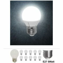 Grafner® LED Leuchtmittel E27 5 Watt 6000K Kaltweiss Einzeln -GRAFNER-shop 9994387 3
