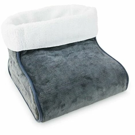 Grafner® Fußwärmer elektrisches Wärmekissen in grau Fußwärmegerät Fußsack Grafner® Fußwärmer Elektrisches Wärmekissen In Grau Fußwärmegerät Fußsack -GRAFNER-shop 9994555 5